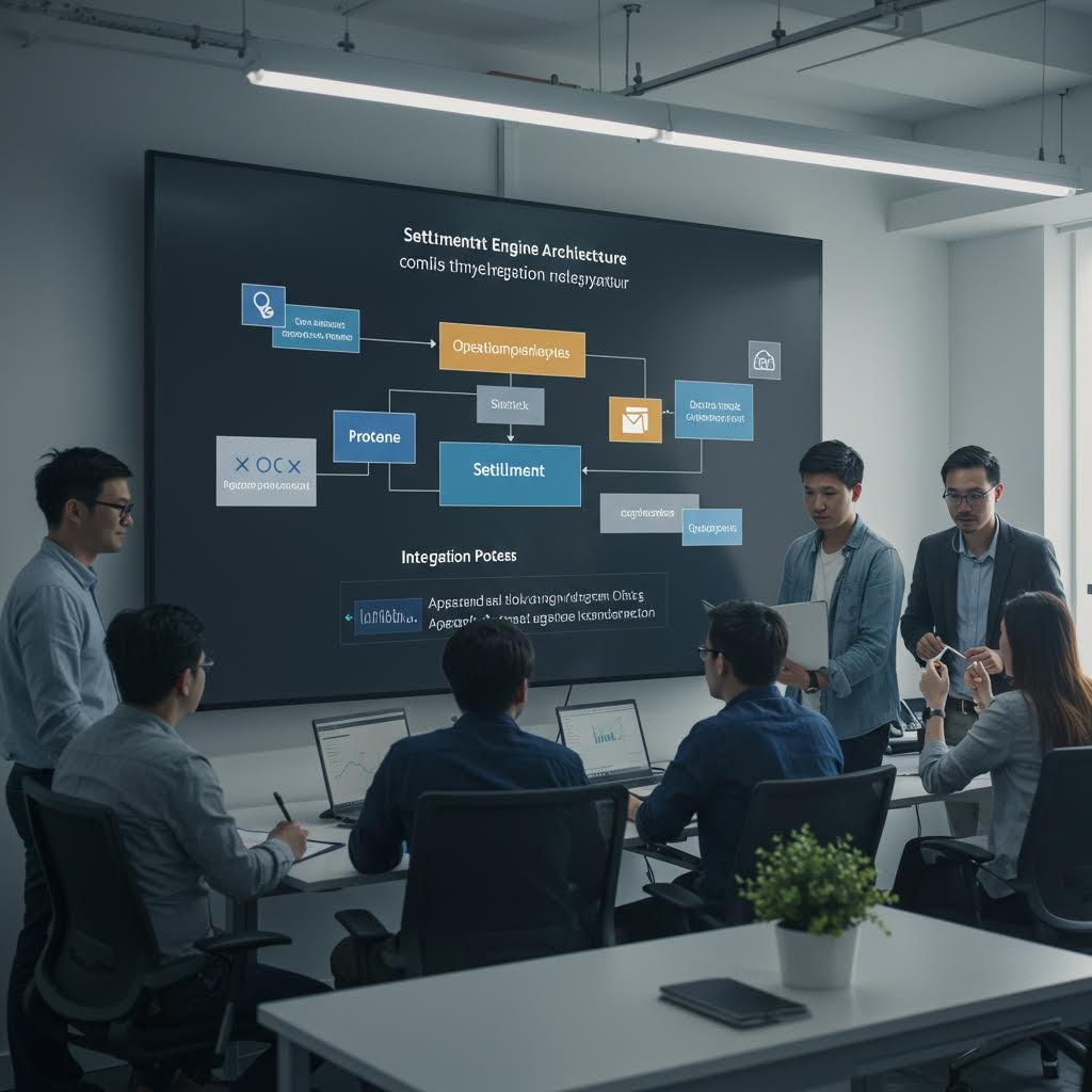 루믹스 세틀먼트 엔진 아키텍처 팀 프레젠테이션 회의실