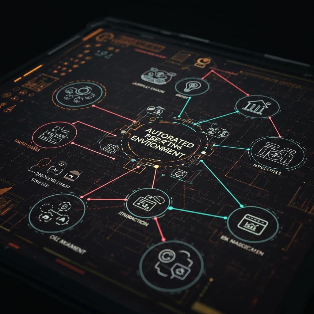 루믹스 자동화 환경 프로세스 맵 통합 시스템 다이어그램